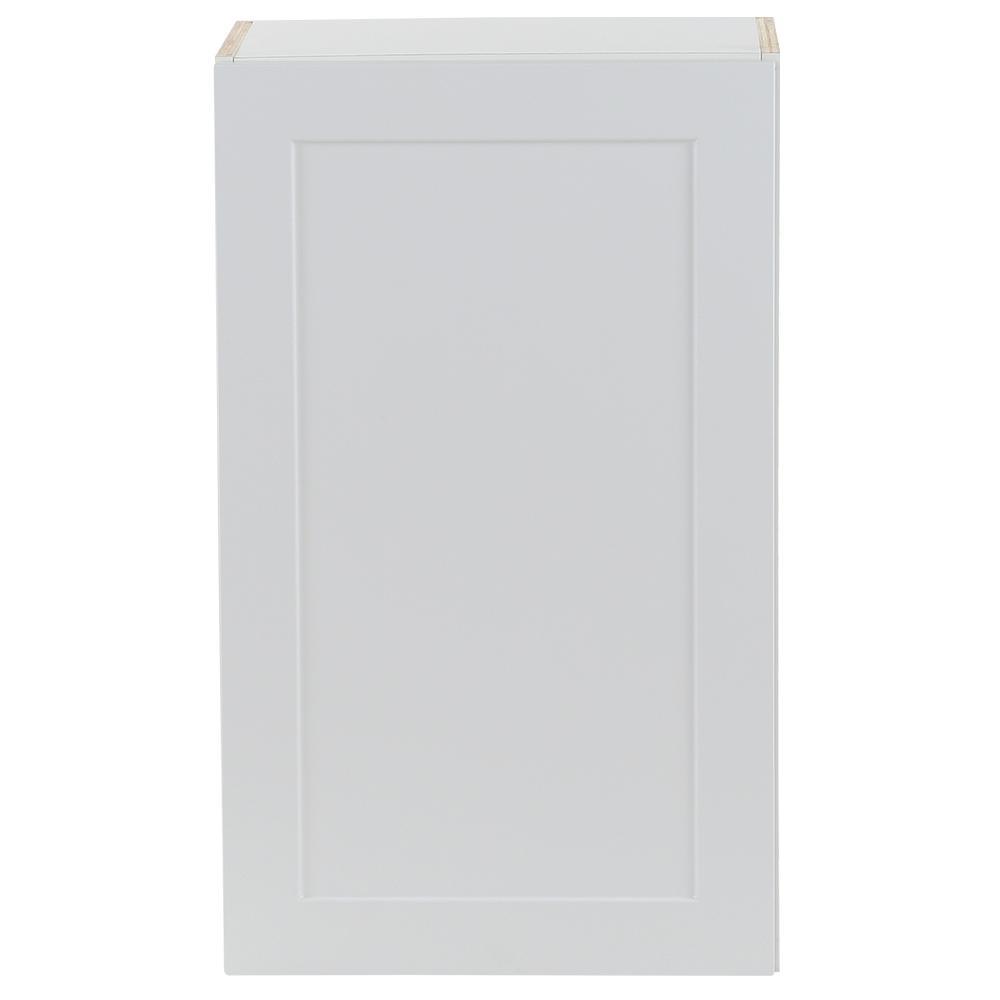 Cambridge Shaker Assembled 30x42x12.5 in. Wall Cabinet with 2 Soft Close Doors in White - Super Arbor
