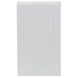 Cambridge Shaker Assembled 30x42x12.5 in. Wall Cabinet with 2 Soft Close Doors in White - Super Arbor