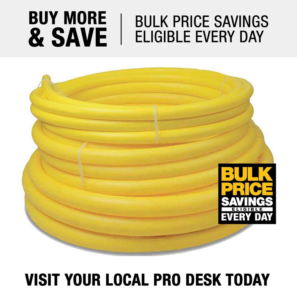 1-1/2 in. IPS x 100 ft. DR 11 Underground Yellow Polyethylene Gas Pipe - Super Arbor