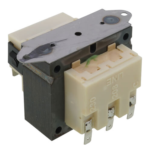 Rheem 46-42515-01 transformer - side view (Voltage: 208/230-24V; Product Type: Transformer)