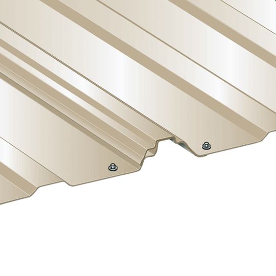 Everlast Roofing Everlast II Painted Steel Panel, 28 Gauge, 38" Width
