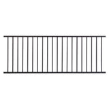 Fortress Building Products 16-ft x 34-in Black Sand Aluminum Deck Rail Kit