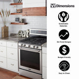 VT Dimensions Formica 10-ft x 25.5-in Cafe Azul Left-Hand Miter-Cut Laminate Countertop with Integrated Backsplash