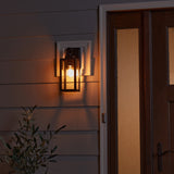 Quoizel Breitling 13.5-in H Matte Black Medium Base (E-26) Outdoor Wall Light