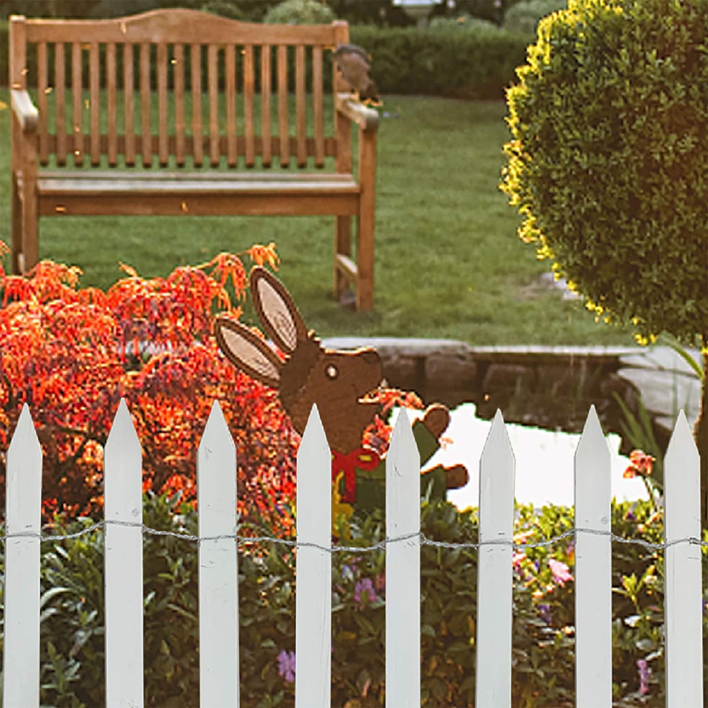White Cedar Woven Wire Rolled Fencing, 15'x2'