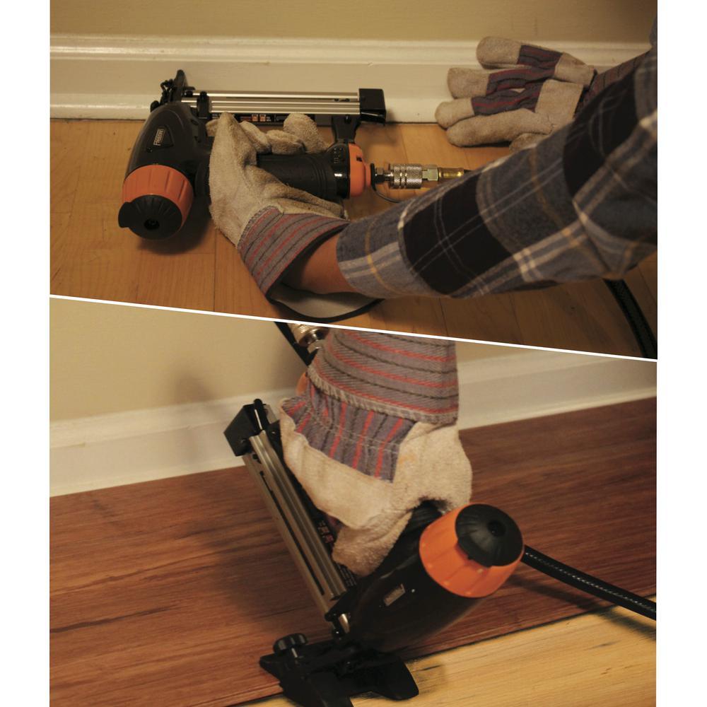 Ultimate Pneumatic Flooring Nailer Kit with Fasteners (2-Piece) - Super Arbor