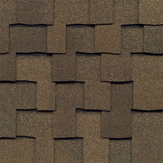 GAF Grand Sequoia Shingles, Cedar Blend — 17 in x 40 in, 130 mph Wind Rated