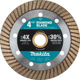 4.5 in. Turbo Rim Diamond Blade for General Purpose - Super Arbor