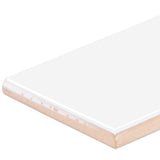 Satori Hudson Brilliant White 2-in x 12-in Matte Ceramic Subway Wall Tile (0.15-sq. ft/ Piece)