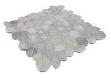 Satori Shoreside Mist 12-in x 12-in Honed Natural Stone Look Mosaic Floor and Wall Tile (1-sq. ft/ Piece)