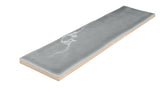 Satori Talesso Steel 3-in x 12-in Glossy Ceramic Subway Wall Tile (0.24-sq. ft/ Piece)