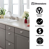 VT Dimensions Wilsonart 6-ft x 25.25-in Kalahari Topaz Matte Right-Hand Miter-Cut Laminate Kitchen Countertop with Integrated Backsplash, 4588-60
