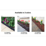 Valley View Industries 20 ft., 12 in. Pieces Dark Brown Rubber Edging - Super Arbor