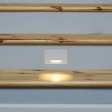 Kichler Dome Shielded 2-Watt White Line-Voltage Hardwired LED Step Light, 5 x 3.25 in, 3000K 30 Lumens