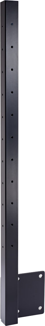 CityPost Deck Corner Post 2-in x 0.08-in x 3-1/2-ft Black Deck Corner Post