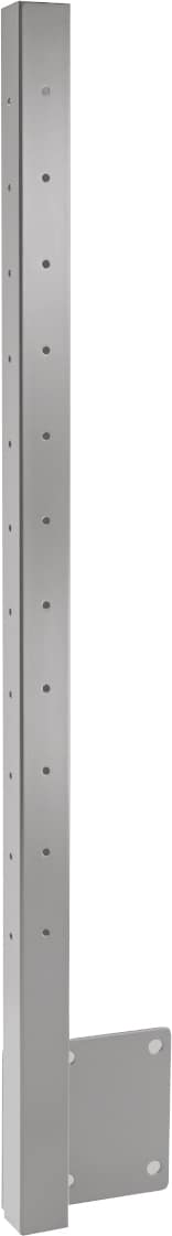 CityPost Deck Corner Post 2-in x 0.08-in x 3-1/2-ft Gray Deck Corner Post