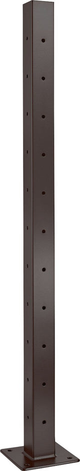 CityPost Deck Corner Post 2-in x 0.08-in x 3-ft Bronze Deck Corner Post