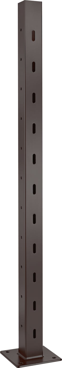 CityPost Deck to Stair Corner Post 2-in x 0.08-in x 3-1/2-ft Bronze Deck Corner Post
