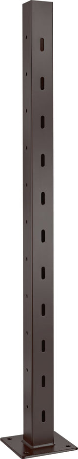CityPost Deck to Stair Corner Post 2-in x 0.08-in x 3-1/2-ft Bronze Deck Corner Post