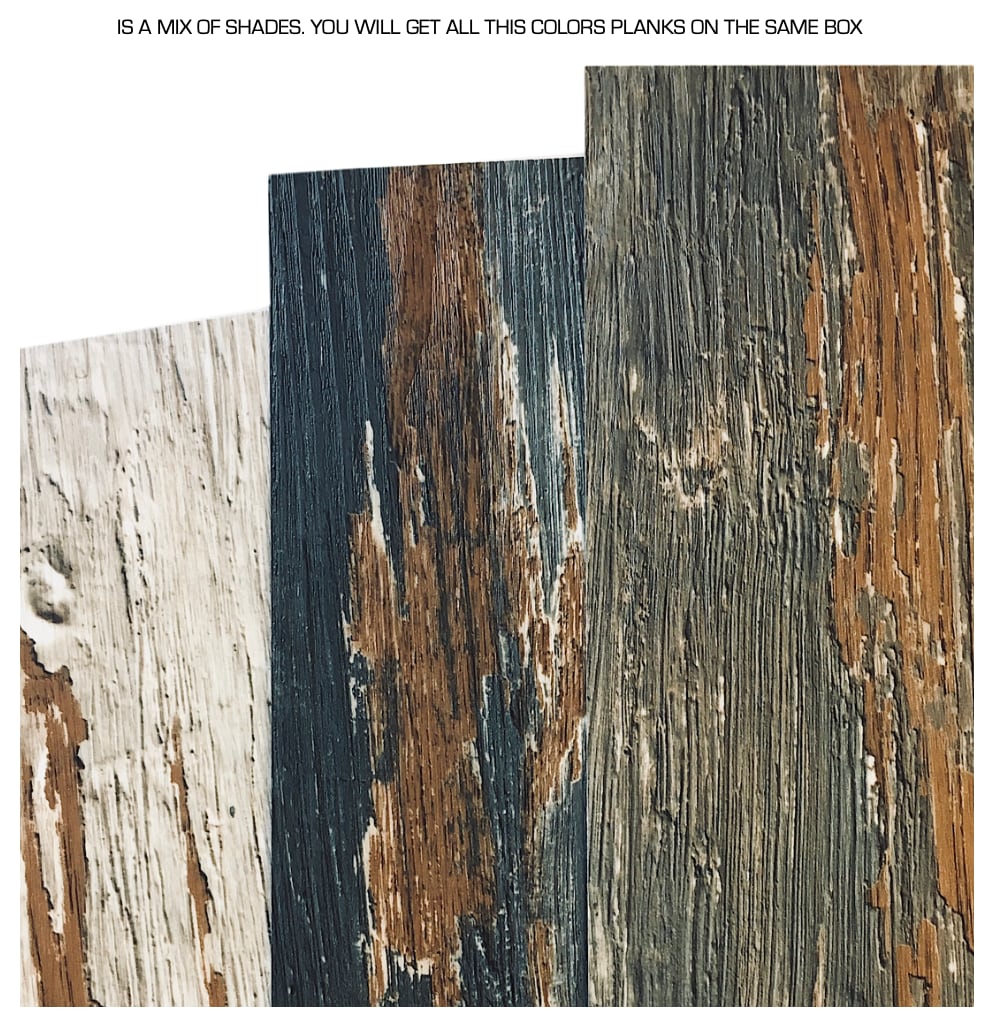 Deco Products HYDROSTOP Old Navy Ocean 7.1-in x 48-in, 5.2-mm Waterproof Interlocking Luxury Vinyl Plank Flooring, 20-mil Wear Layer (23.64-sq ft/Carton)
