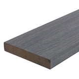 NewTechWood Cortes Solid Board 1-in x 6-in x 8-ft Westminster Gray Square Composite Deck Board (10-Pack)