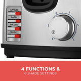 2-Slice Stainless Steel Toaster