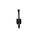 4-21/32 in. (118 mm) Matte Black Decorative Hook