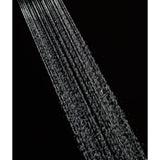 Grail 1-Spray 2 in. Single Wall Mount Handheld Shower Head in Matte Black - Super Arbor