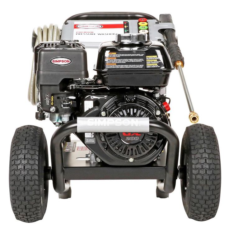 Simpson SIMPSON PowerShot PS3228-S 3300 PSI at 2.5 GPM HONDA GX200 Cold Water Pressure Washer