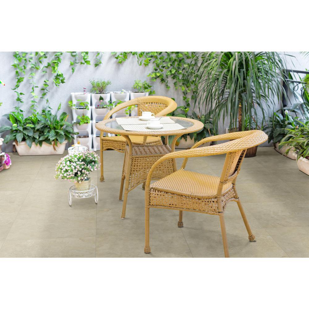 Isabela 24 in. x 24 in. Beige Porcelain Paver Tile (7 Cases/56 Sq. Ft./Pallet) - Super Arbor