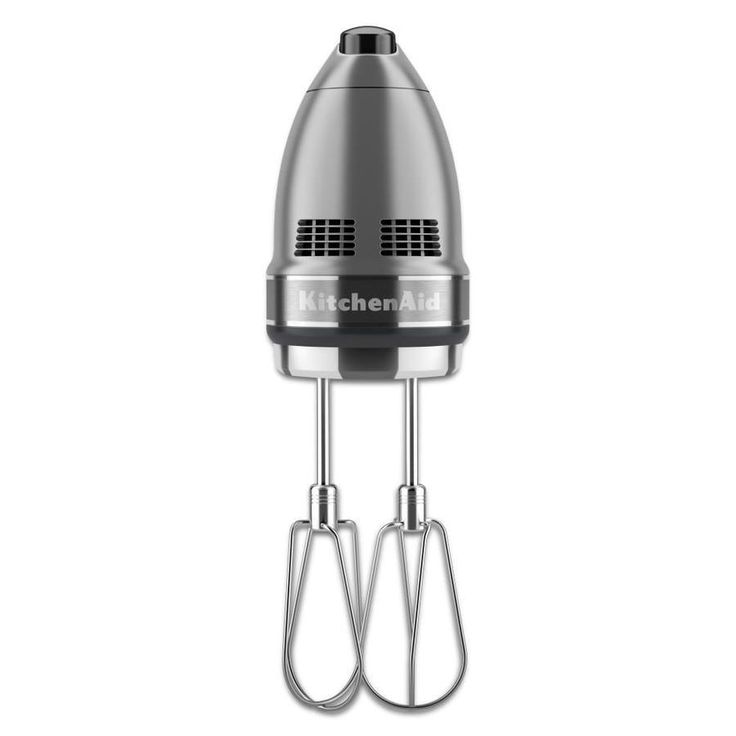 KitchenAid 36-in Cord 7-Speed Contour Silver Hand Mixer