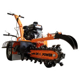 Detail K2 18 in. 7 HP Gas Powered Kohler Engine Certified Commercial Trencher with 5-Position Depth Adjustment
