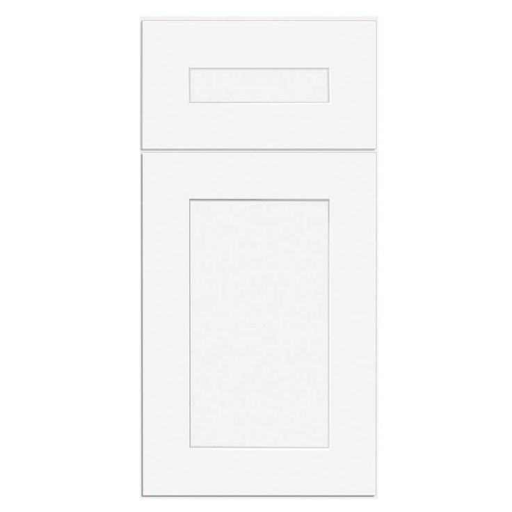 Home Decorators Collection Newport 30 in. W x 21 in. D x 34.5 in. H Assembled Plywood Sink Base Bath Cabinet in Pacific White with Soft Close