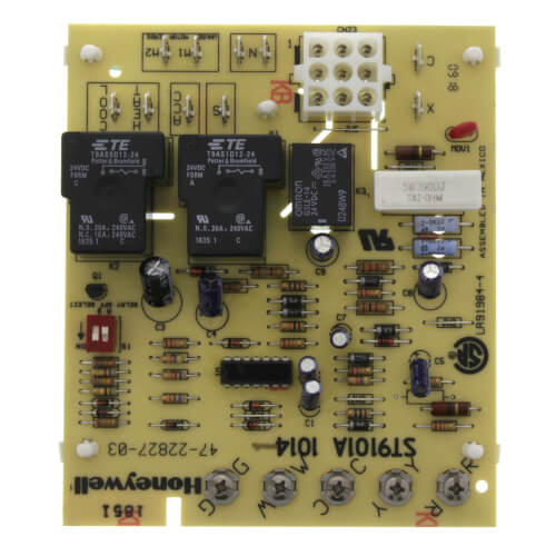 Rheem 47-22827-83 control board - front view (Product Type: Control Board)
