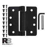 Everbilt 4 in. Oil-Rubbed Bronze Adjustable Spring Door Hinge, 5/8 in. Radius
