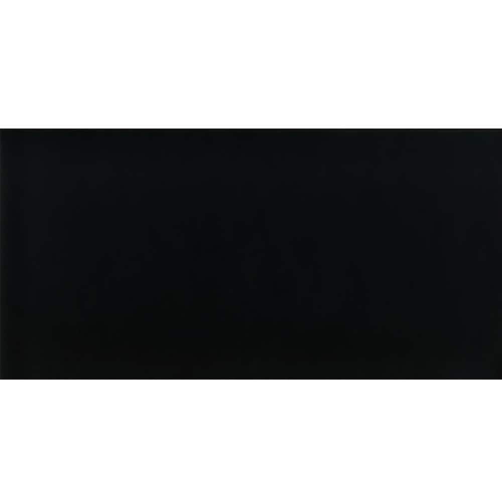 Apollo Tile (Sample) Wall Tile Black 3-in x 6-in Matte Glass Brick Subway Wall Tile