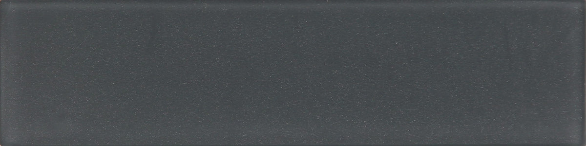 Apollo Tile (Sample) Wall Tile Ash Gray 3-in x 12-in Matte Glass Subway Wall Tile