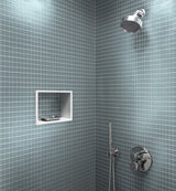 Apollo Tile (Sample) Floor and Wall Tile Stone Gray 4-in x 4-in Matte Glass Uniform Squares Mosaic Floor and Wall Tile