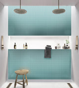 Apollo Tile (Sample) Floor and Wall Tile Turkish Blue 4-in x 6-in Matte Glass Uniform Squares Floor and Wall Tile