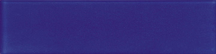 Apollo Tile (Sample) Wall Tile Royal Blue 4-in x 6-in Matte Glass Subway Wall Tile