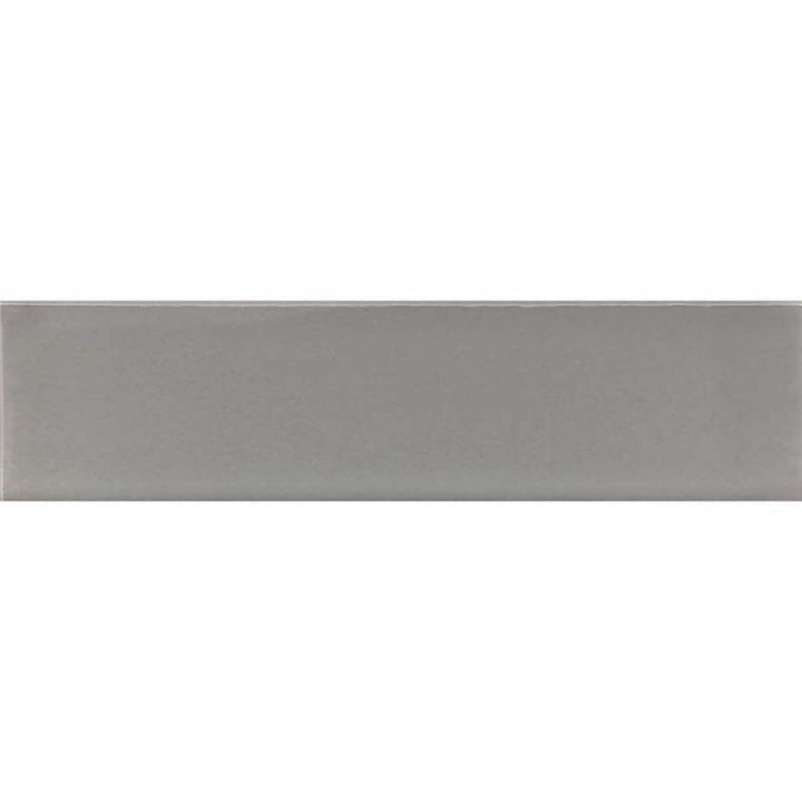 Apollo Tile (Sample) Wall Tile Stone Gray 4-in x 6-in Glossy Glass Subway Wall Tile