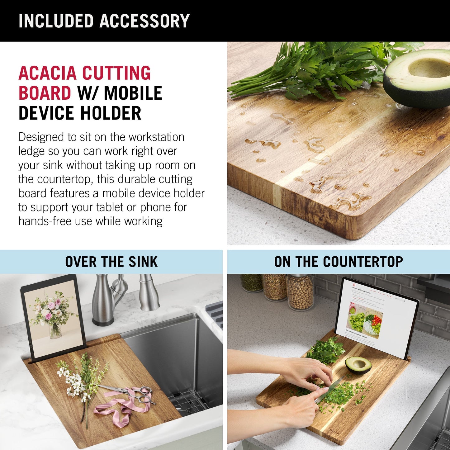 Delta Stainless Steel Undermount Laundry Sink with Drain