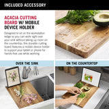 Delta Stainless Steel Undermount Laundry Sink with Drain