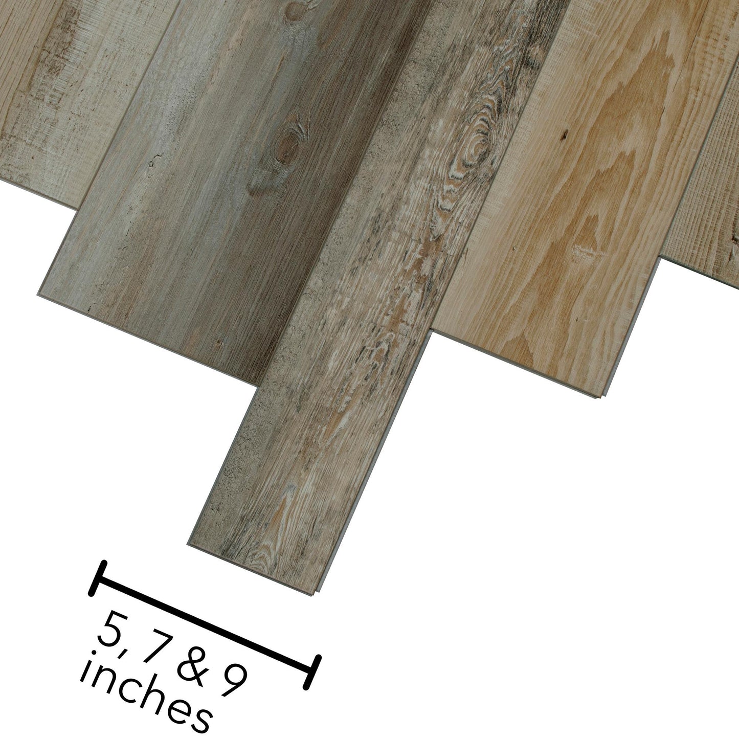 Mohawk Elite Sahara Pine 5-in Wide x 6-mm Thick Waterproof Interlocking Luxury Vinyl Plank Flooring (22.88-sq ft)