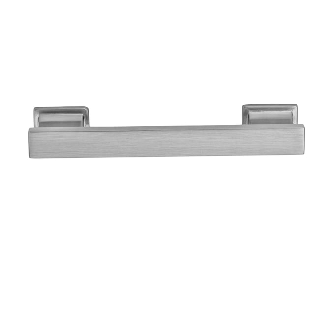 Sumner Street Home Hardware High desert 3-1/2-in (89mm) Center to Center Satin Nickel Rectangular Bar Drawer Pull