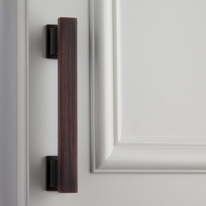 Sumner Street Home Hardware High Desert 3-1/2-in (89mm) Center to Center Oil-Rubbed Bronze Rectangular Bar Drawer Pull