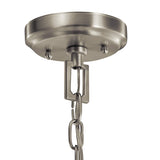 Kichler Morrigan 3-Light Brushed Nickel Traditional Lantern Medium Hanging Pendant Light