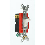 15/20 Amp 3-Way Industrial Toggle Switch, White - Super Arbor