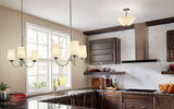 Kichler Aubrey 3-Light Brushed Nickel Transitional Chandelier
