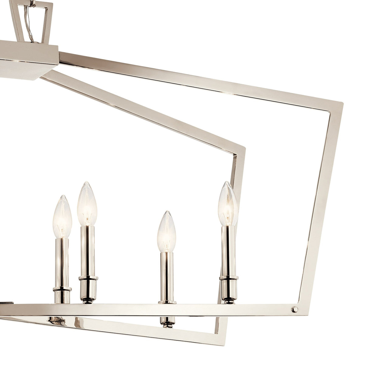Kichler Abbotswell 8-Light Polished Nickel Traditional Chandelier